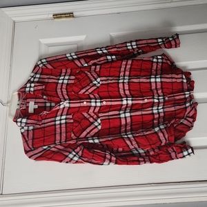 LUCKY BRAND plaid pattern top‎